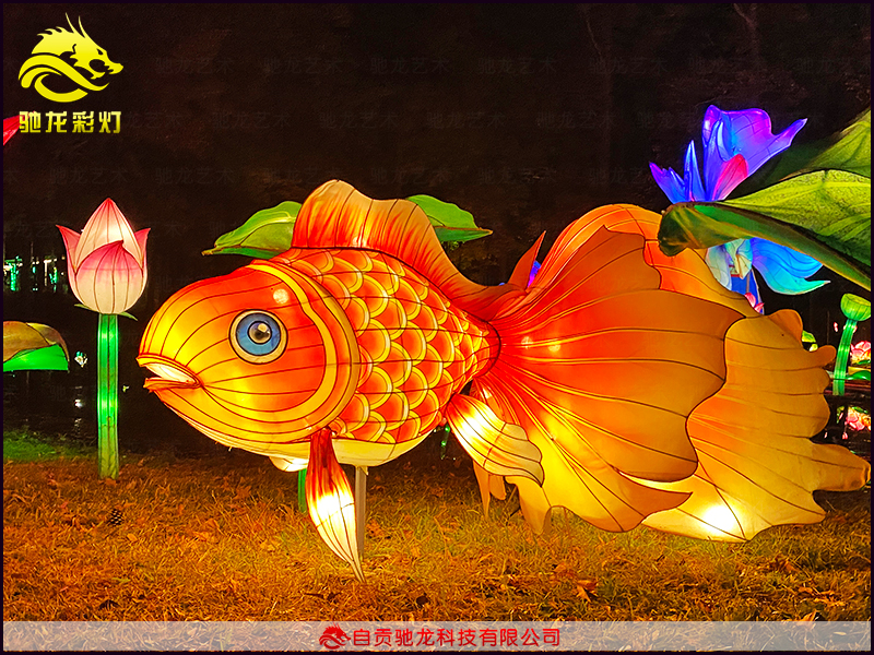 迎春燈飾-金魚花燈制作(圖2)